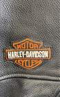 Harley Davidson Black Leather Jacket - Size Large image number 4