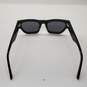 Vehla Finn VS421 Black/Smoke Acetate Classic Rectangular Sunglasses image number 4