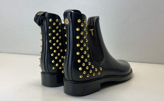 Ted Baker Liddied Chelsea Welly Rain Boots Black 7 image number 5