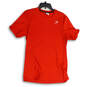 Mens Red Crew Neck Short Sleeve Workout Pullover T-Shirt Size Medium image number 1
