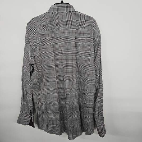 Long Sleeve Striped Button Up Collared Shirt image number 2