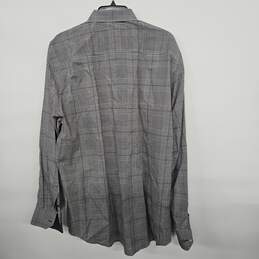 Long Sleeve Striped Button Up Collared Shirt alternative image
