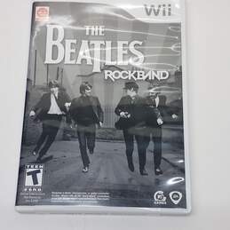 The Beatles Rockband Nintendo Wii Game & Controller Manual w/ Band Photo Cards alternative image