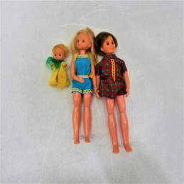 3 Vntg 1970s Mattel Sunshine Family Dolls alternative image