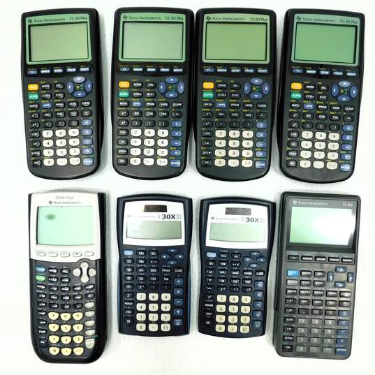 Texas Instruments Graphing Calculators TI-83 Plus TI-84 TI-82 image number 1