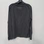 Men's Grey & Blue Activewear Sweatshirt Size Medium image number 2