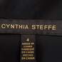 Cynthia Steffe Women Black Dress Sz 4 NWT image number 3