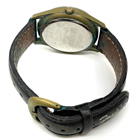 Designer Fossil JR-7521 Round Dial Adjustable Strap Analog Wristwatch image number 3