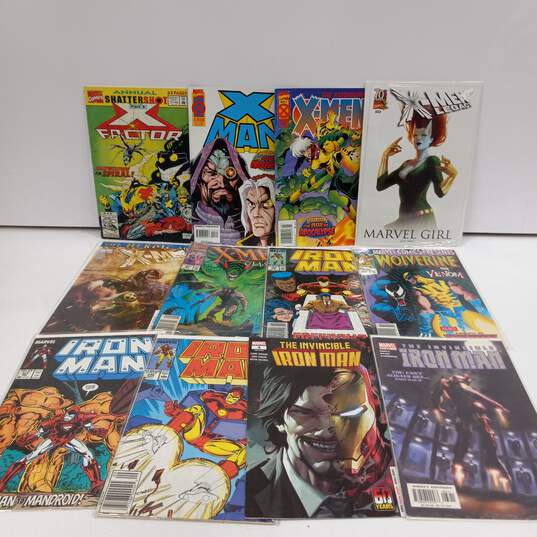 Bundle of 12 Marvel Comic Books image number 1
