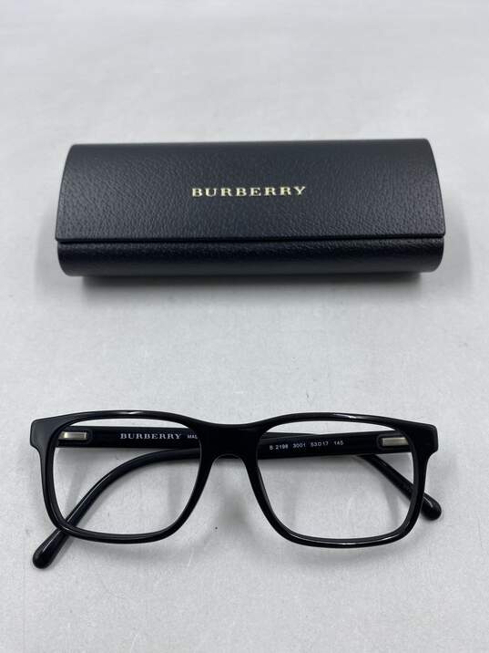 Burberry Black Sunglasses No Lenses- Size One Size image number 1