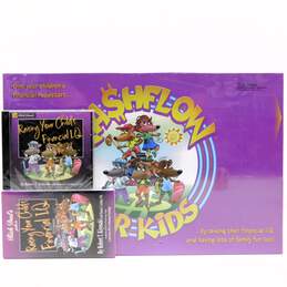 New SEALED Cashflow For Kids Board Game Rich Dad Robert Kiyosaki w/ CD & Book
