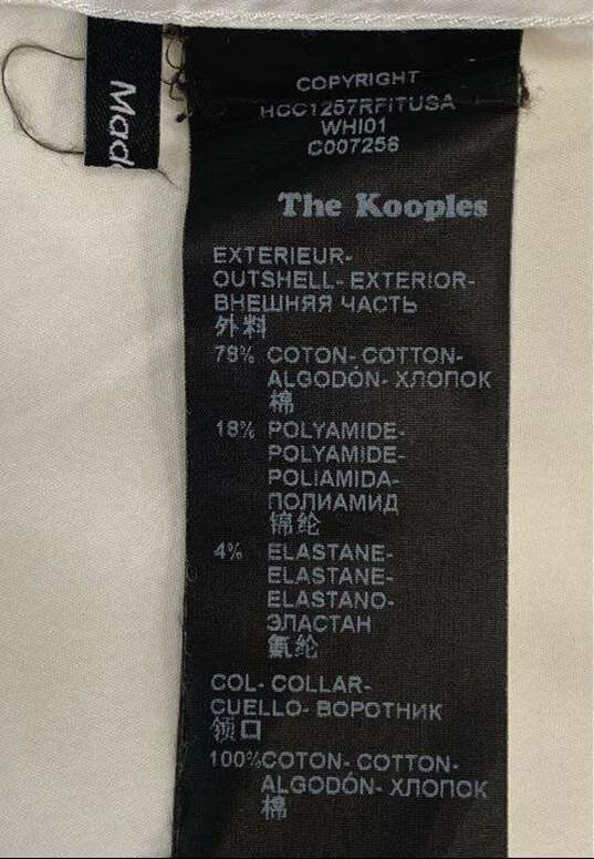 The Kooples White Long Sleeve - Size Large image number 4