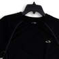 Mens Black Short Sleeve Crew Neck Activewear Pullover T-Shirt Size Medium image number 3