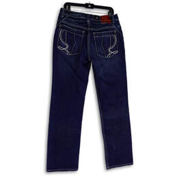 NWT Mens Blue Denim Medium Wash 5-Pocket Design Straight Leg Jeans Size 32R alternative image