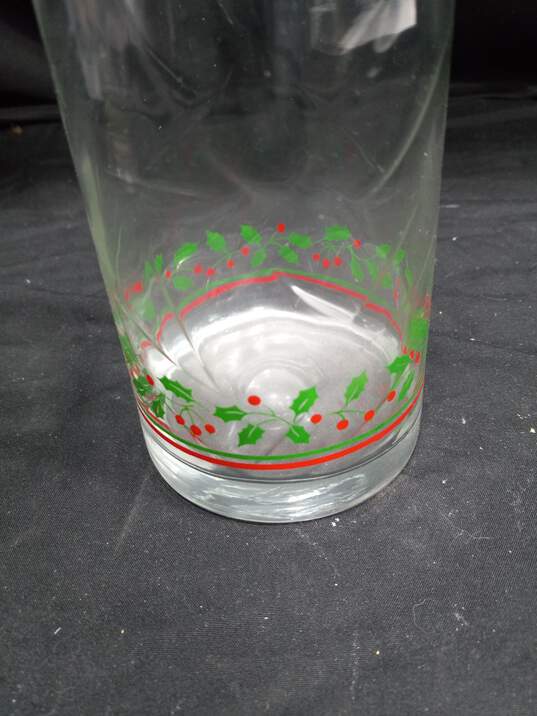 2 Vintage 1984 Arbys Christmas Collection Glasses image number 3