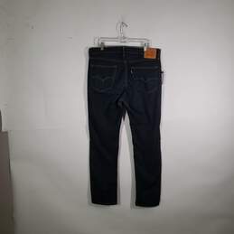 Mens 541 Regular Fit Dark Wash Pockets Straight Leg Jeans Size 37x34 alternative image