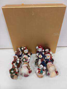 Bundle of Twelve Holiday Ornaments