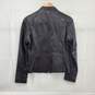Michael Kors WM's Genuine Leather & Polyester Lining Black Jacket Size SM image number 2