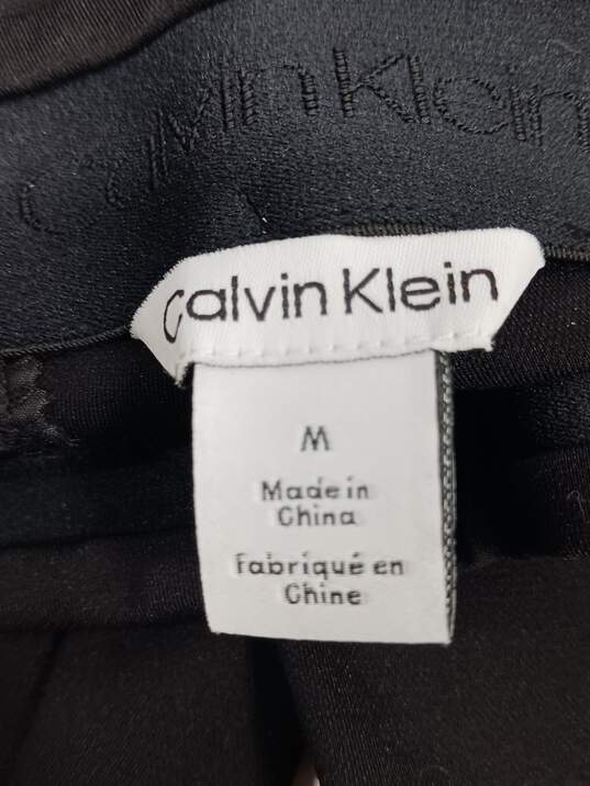 Women's Calvin Klein Flat Front Dress Pants Sz M image number 3