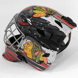 Chicago Blackhawks NHL Franklin GFM1500 Hockey Goalie Youth Helmet Face Mask alternative image