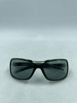 DKNY Green Rectangle Sunglasses