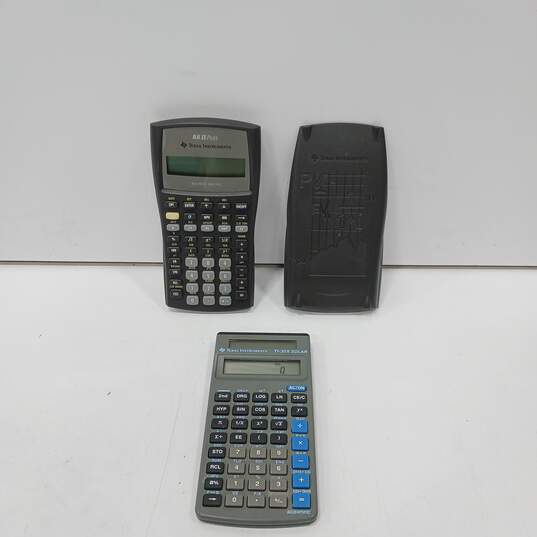 Texas Instruments TI-30X Solar and BA II Calculators image number 1