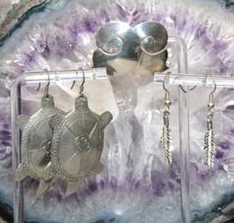 Bundle of 3 Sterling Silver Earrings