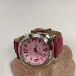 Designer Joan Rivers V377 Silver-Tone Stainless Steel Analog Wristwatch
