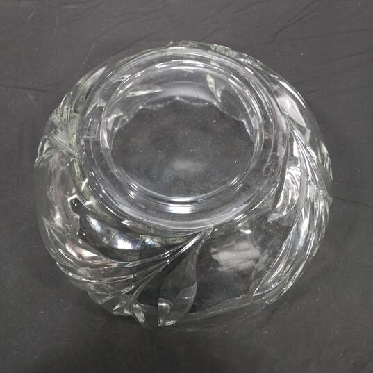 11PC Glass Punch Bowl & Cup Bundle image number 6