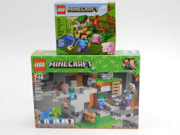 Minecraft Factory Sealed Sets 21141: The Zombie Cave + 21177: The Creeper Ambush
