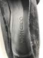 Authentic Jimmy Choo Black Formal Glitter Loafers M 10 image number 8