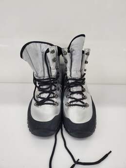 Men Vibram Neva Premiata Mid-treck boots (sliver) Used Size-41 US SZ-7.5
