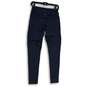 NWT RBX Womens Navy Blue Elastic Waist Pull-On Ankle Leggings Size S/P image number 2