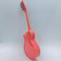 Daisy Rock Brand 6260 Model Pink Acoustic Guitar w/ Shoulder/Playing Strap image number 2