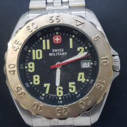 Swiss Army 41mm Case Diver Men's Full Stainless Steel Swiss Quartz Watch