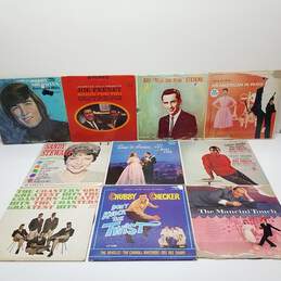 Lot of 10 Vintage 60's & 70's Vinyl Records - Garry Moore, Les Paul, Bobby Sherman, Chubby Checker+++