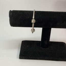 Designer Pandora 925 ALE Sterling Silver Snake Chain Bracelet w/ Charm