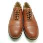 Samuel Hubbard Brown Leather Brogue Dress Shoes US 13 image number 5