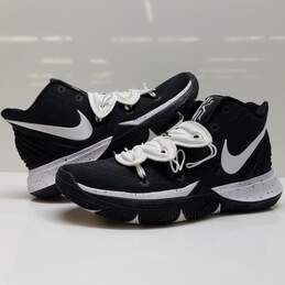Men's Nike Kyrie 5 Black/White CN9519-002 Basketball Shoes Size 7.5