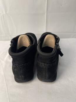 Skechers Relaxed Fit Black Suede Sipper Ankle Boot IOB Size 7.5 alternative image