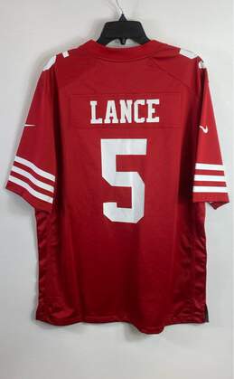 Nike NFL 49ers Red Jersey 5 Lance - Size X Large alternative image