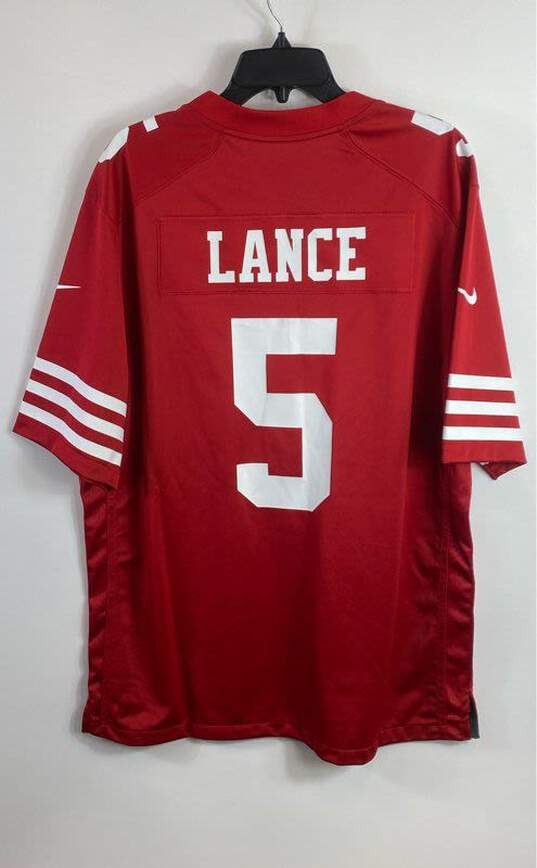 Nike NFL 49ers Red Jersey 5 Lance - Size X Large image number 2