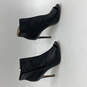 Womens The Unity 34KP0244 Black Leather Stiletto Heel Ankle Booties Size 8 image number 1