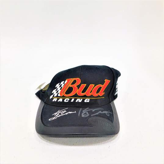 NHRA Kenny Bernstein Signed LTD ED Bud Racing Hat image number 1