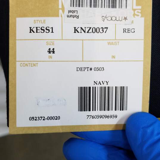 Michael Kors Navy Blue Blazer Men's Size 44R image number 5