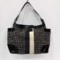 Kate Spade Classic Noel Black/White Footed Purse Tote Bag image number 1
