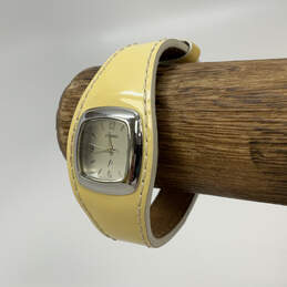 Designer Fossil F2 ES-9760 Silver-Tone Stainless Steel Analog Wristwatch