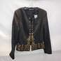 Dana Buchman Black Wool Blend Blazer Jacket NWT Size 8 image number 1