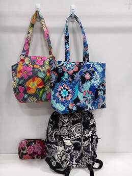 Bundle of 4 Vera Bradly Women's Multicolor Luggage alternative image
