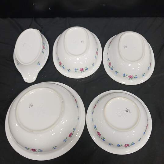 5pc Set of Pfaltzgraff Bonnie Brae Serving Dishes image number 2